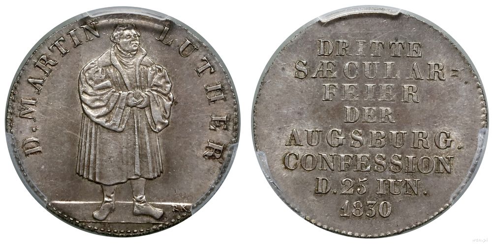 Niemcy, żeton pamiątkowy, 1830