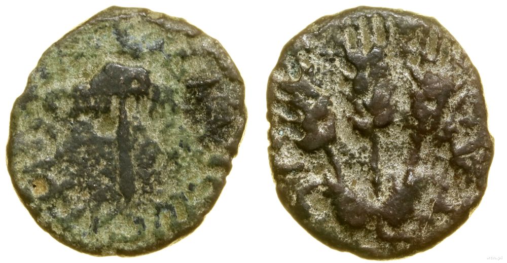 Rzym prowincjonalny, prutah, (42–43 ne)