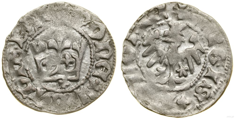 Polska, półgrosz, (1410–1412)