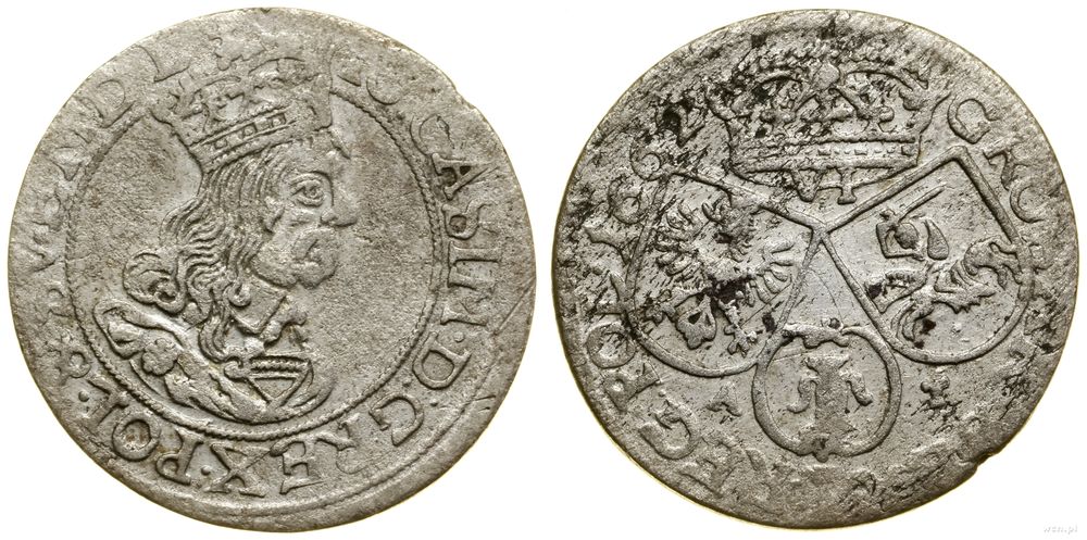 Polska, szóstak, 1662 AT