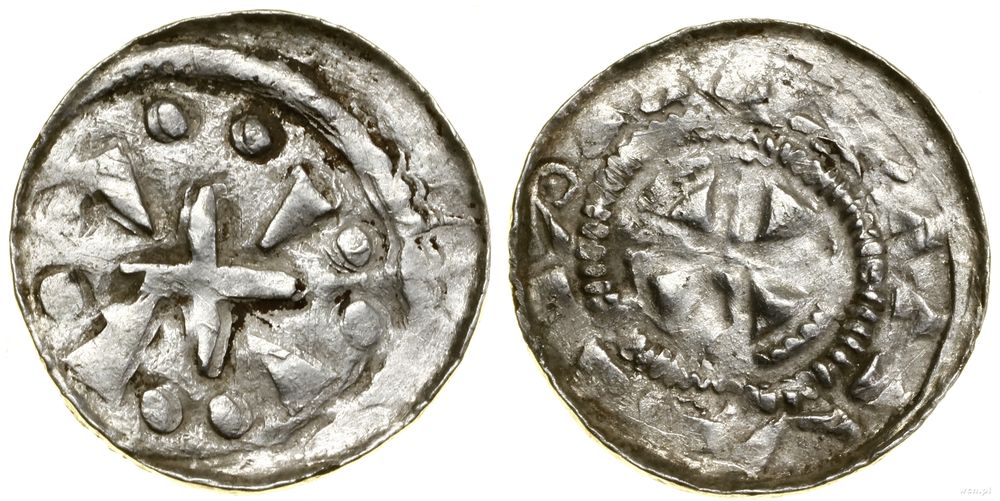 Słowianie, naśladownictwo denara krzyżowego typu VI