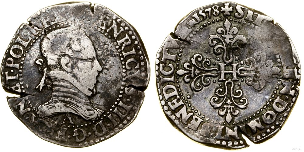 Polska, frank, 1578 A