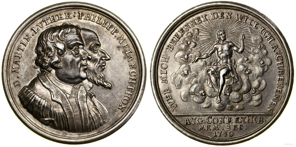 Niemcy, medal pamiątkowy, 1730