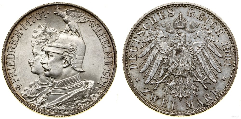 Niemcy, 2 marki, 1901