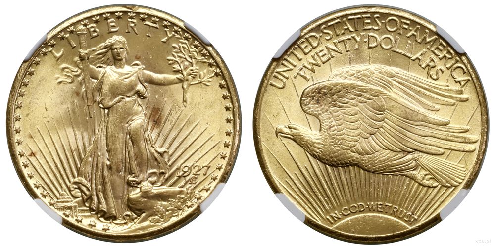 Stany Zjednoczone Ameryki (USA), 20 dolarów, 1927