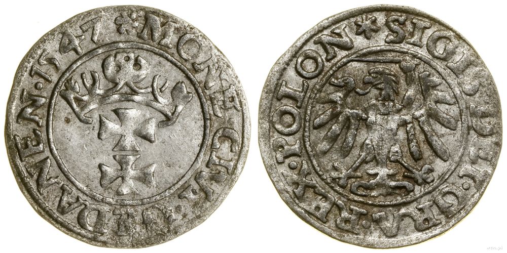 Polska, szeląg, 1547