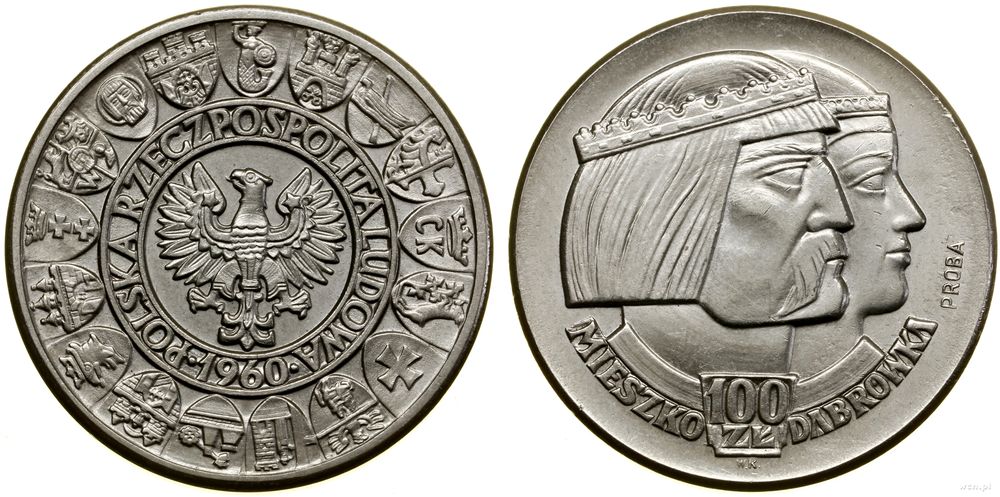 Polska, 100 złotych, 1960