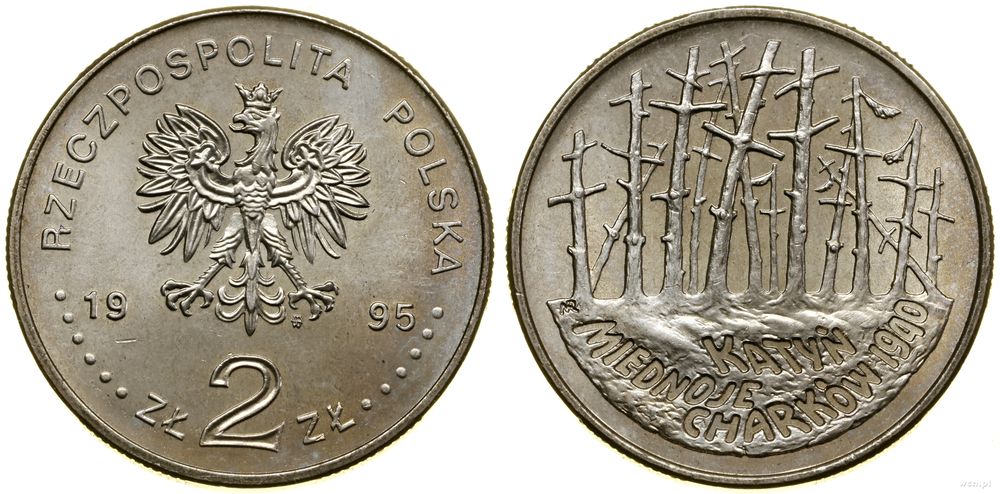 Polska, 2 złote, 1995
