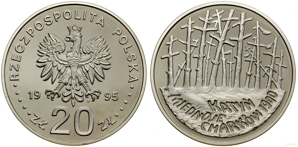 Polska, 20 złotych, 1995