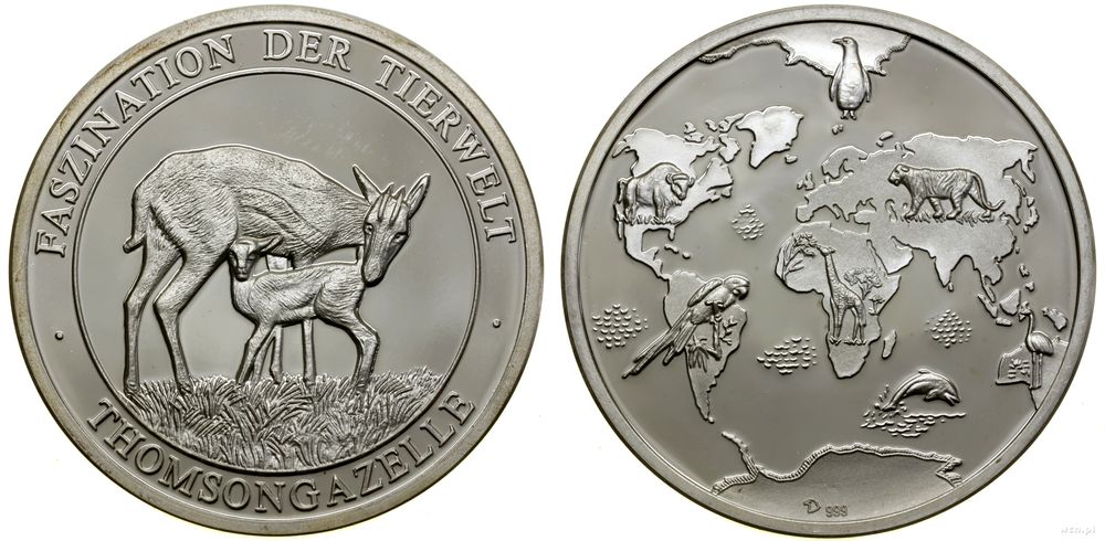 Niemcy, medal z serii Fascynujący Świat Zwierząt