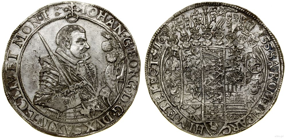 Niemcy, talar, 1655 CR