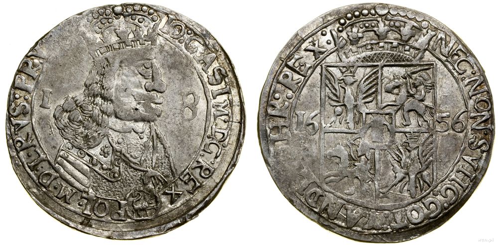 Polska, ort, 1656