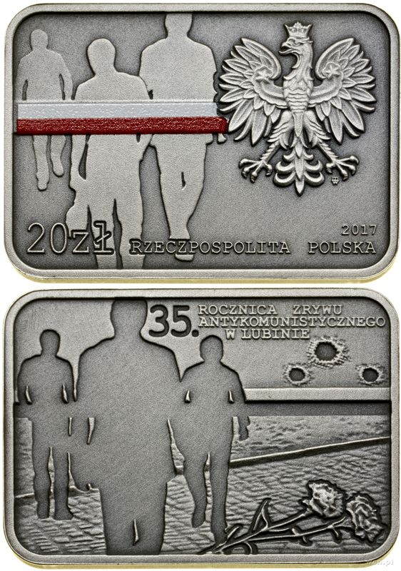 Polska, 20 złotych, 2017
