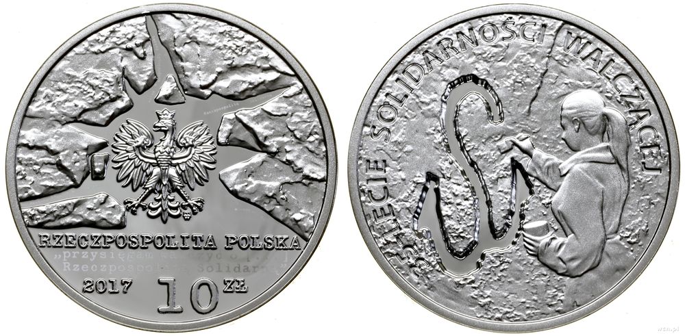 Polska, 10 złotych, 2017