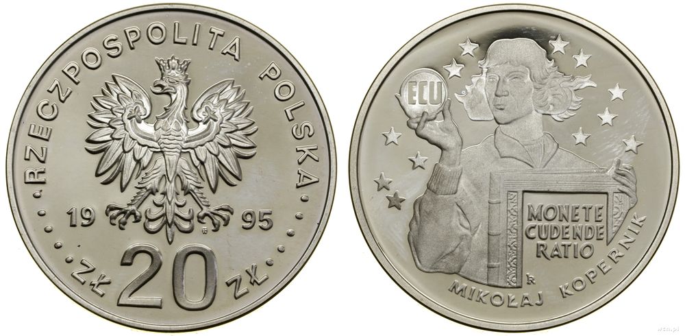 Polska, 20 złotych, 1995
