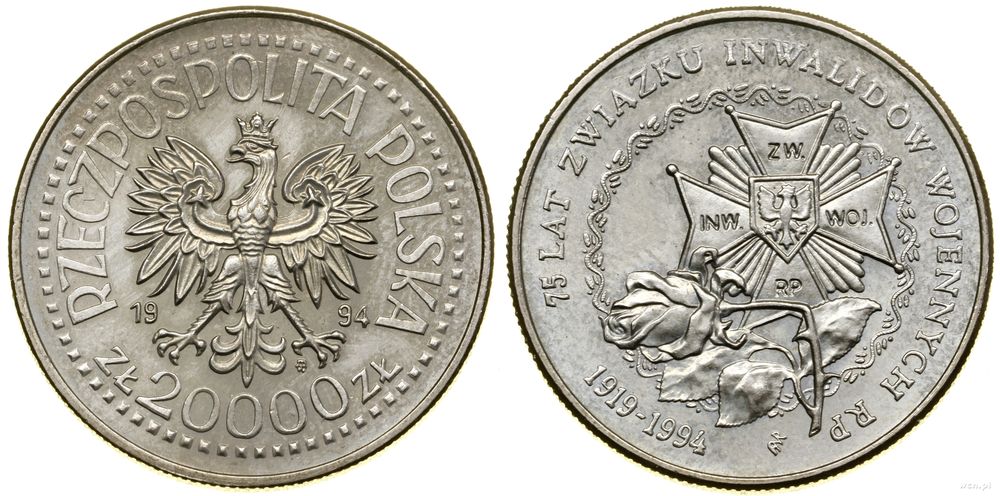 Polska, 20.000 złotych, 1994