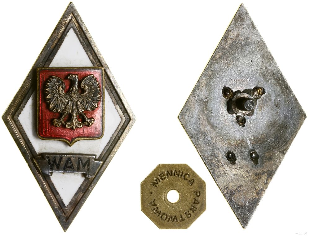 Polska, Odznaka Wojskowej Akademii Medycznej im. gen. dyw. Bolesława Szareckiego, od 1958