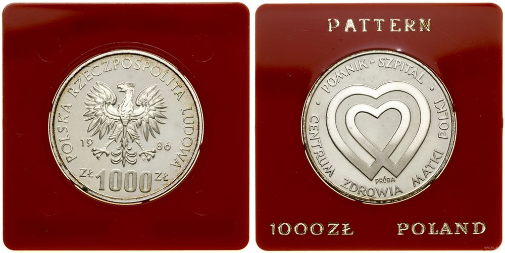 Polska, 1.000 złotych, 1986