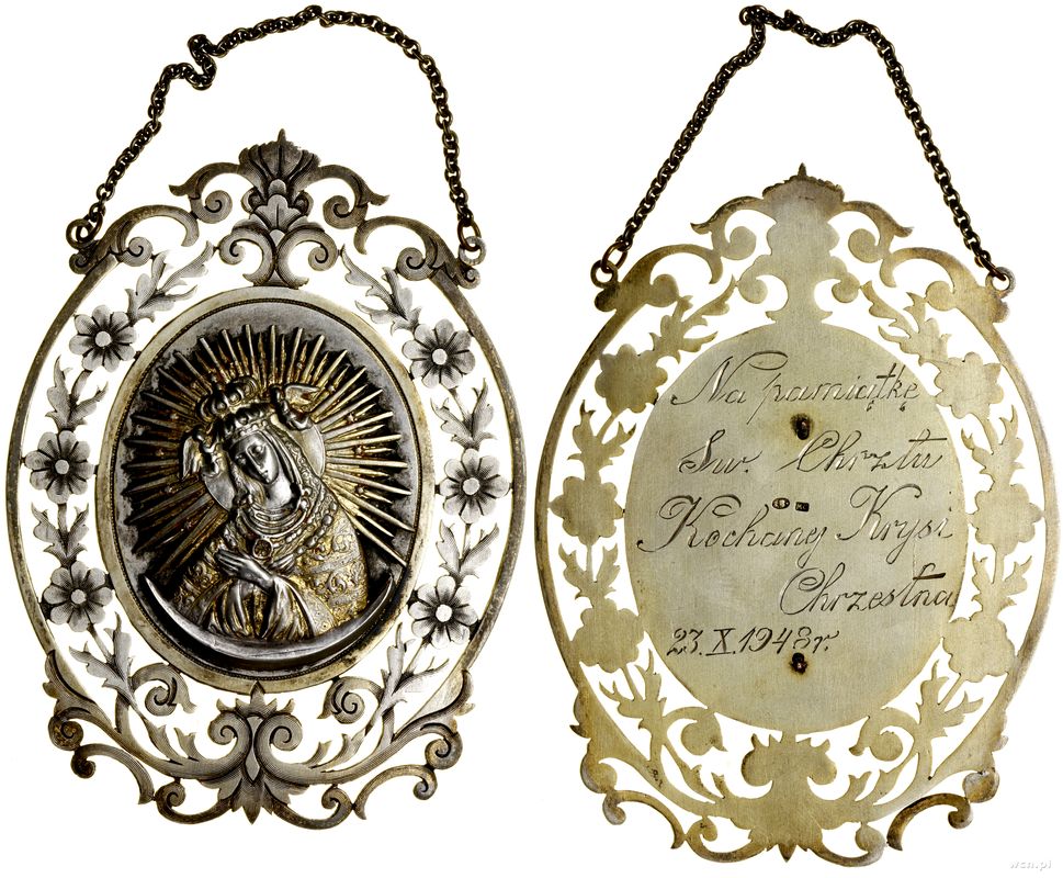 Polska, ryngraf, 1948