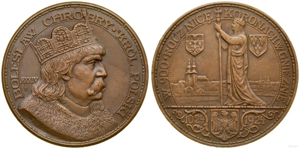 Polska, 900. Rocznica Koronacji Bolesława Chrobrego, 1924
