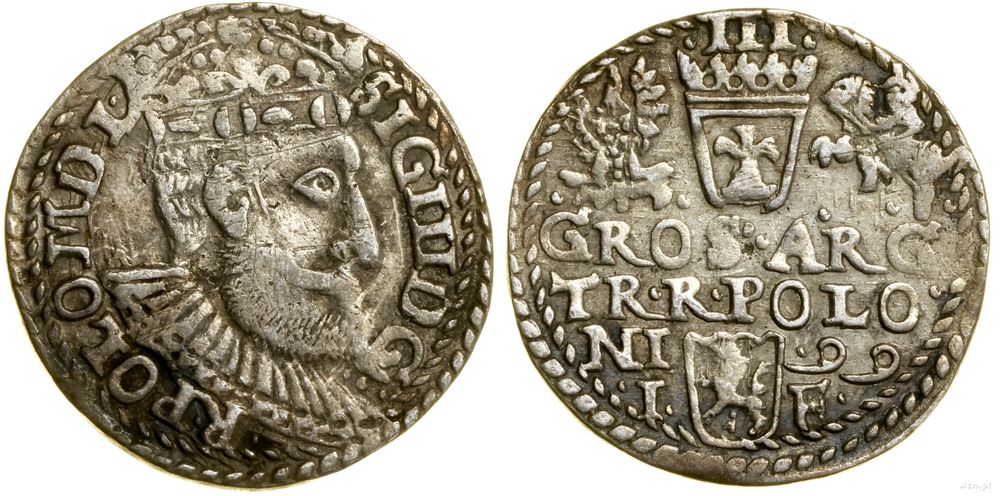 Polska, trojak, 1599