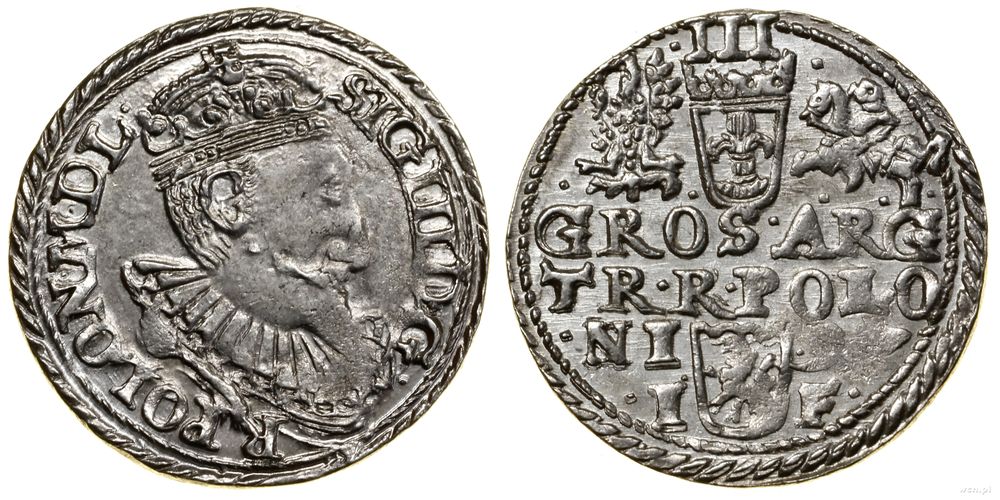 Polska, trojak, 1597