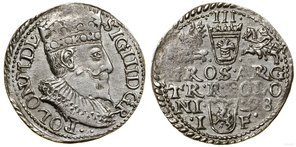 Polska, trojak, 1598