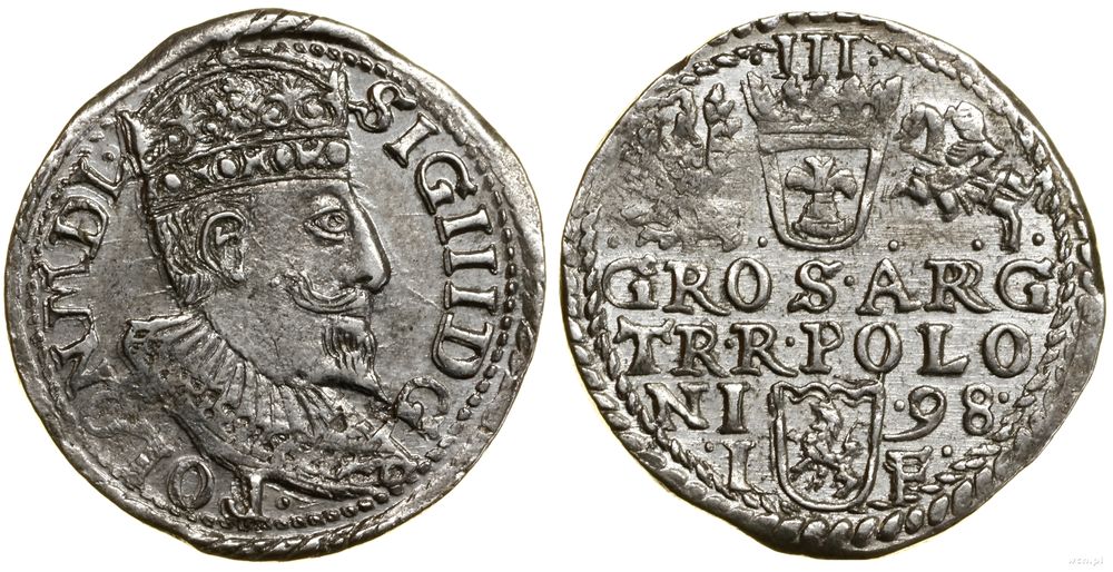 Polska, trojak, 1598