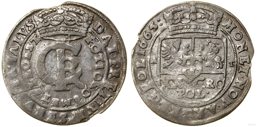 Polska, tymf, 1665 AT