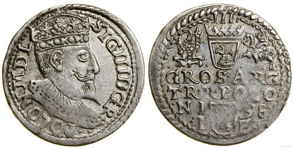 Polska, trojak, 1598