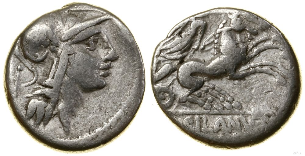 Republika Rzymska, denar, (91 pne)