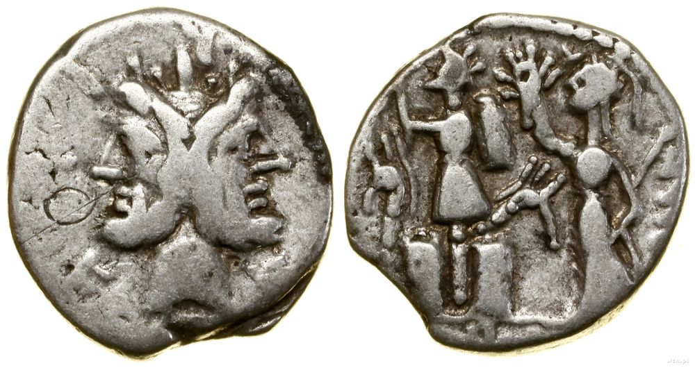 Republika Rzymska, denar, (119 pne)