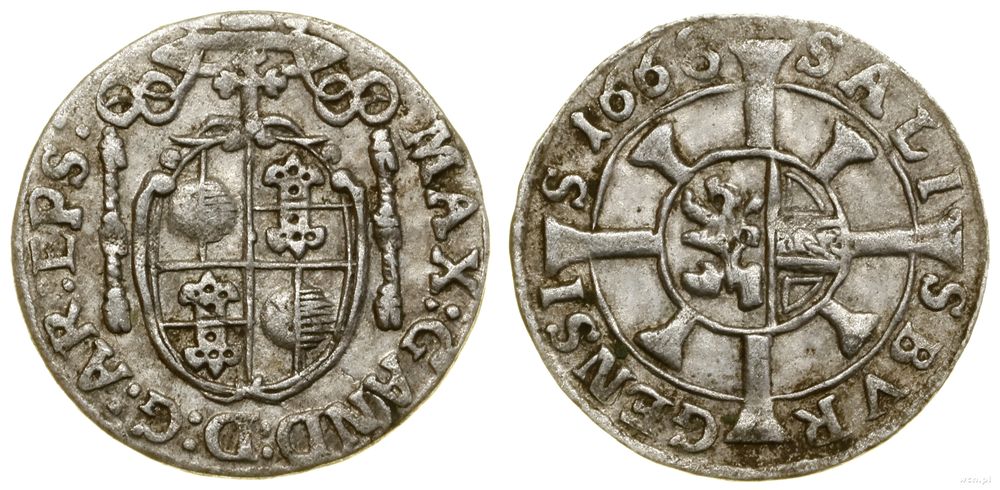 Austria, 1 krajcar, 1668