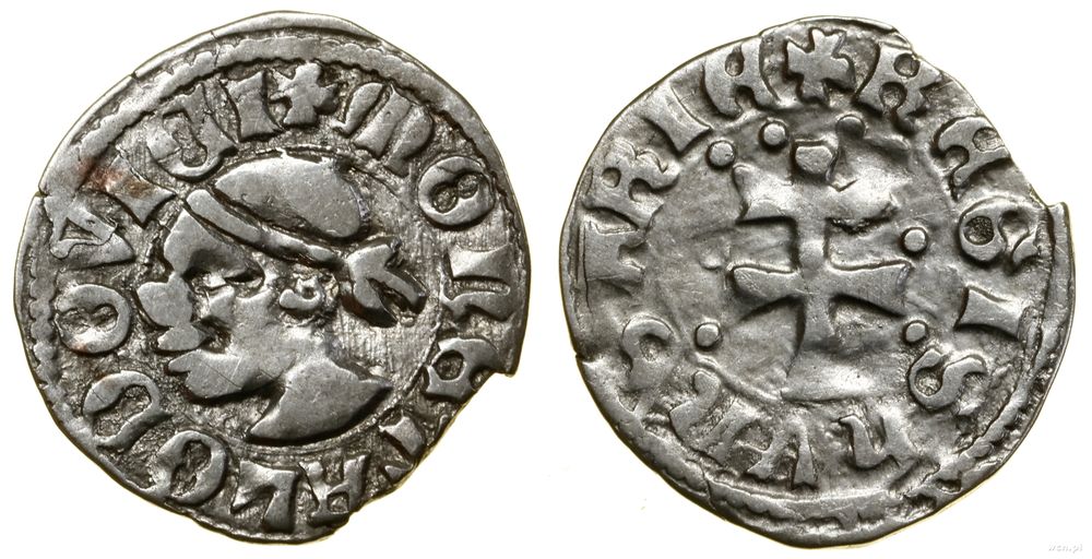 Polska, denar, (ok. 1358–1366)