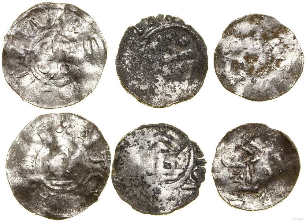 Niemcy, zestaw 3 x denar