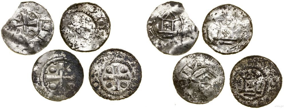 Niemcy, zestaw 4 x denar