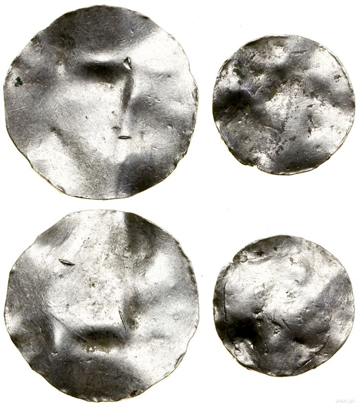 Niemcy, zestaw 2 x krązki do wybicia denara