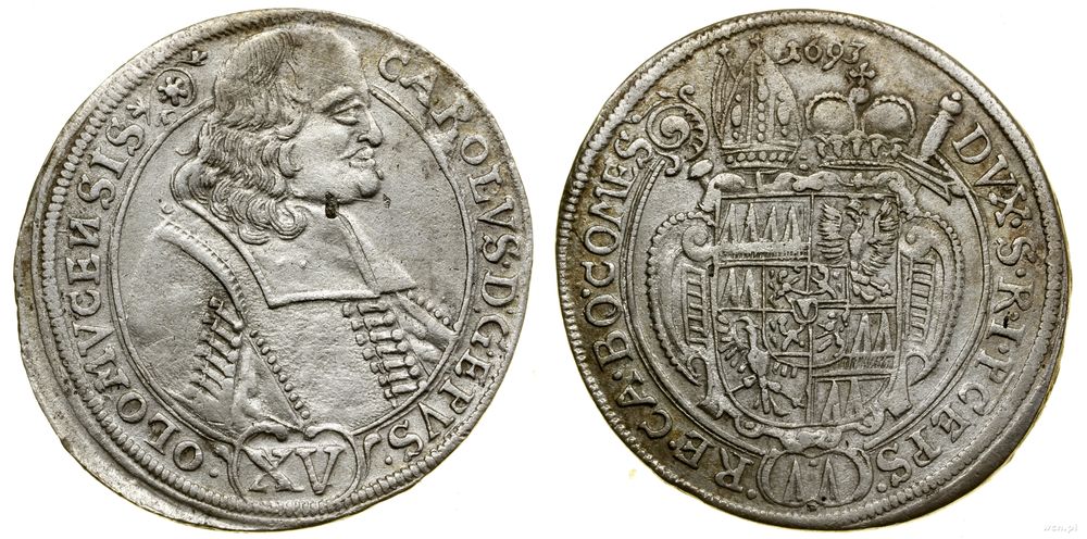 Austria, 15 krajcarów, 1693