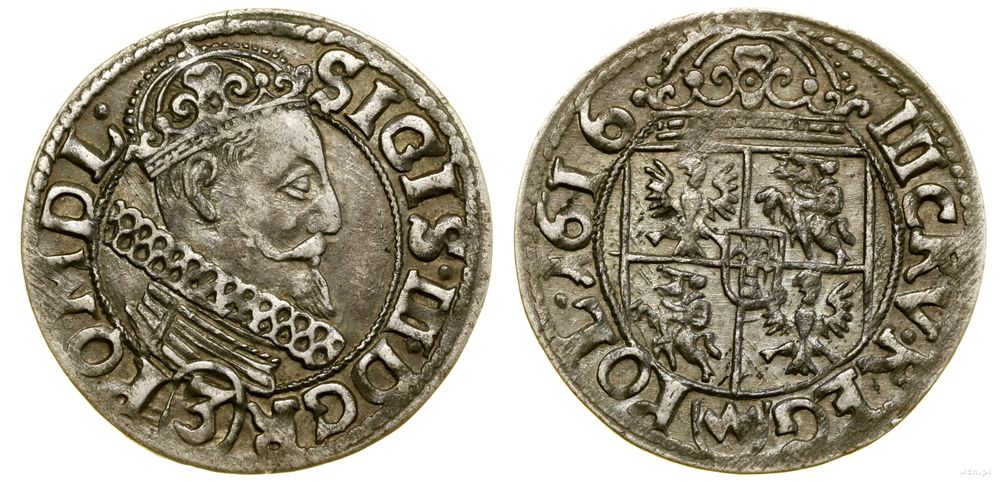 Polska, trzykrucierzówka, 1616