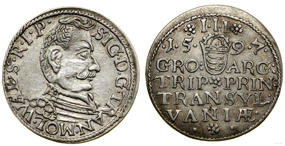 Siedmiogród, trojak, 1597