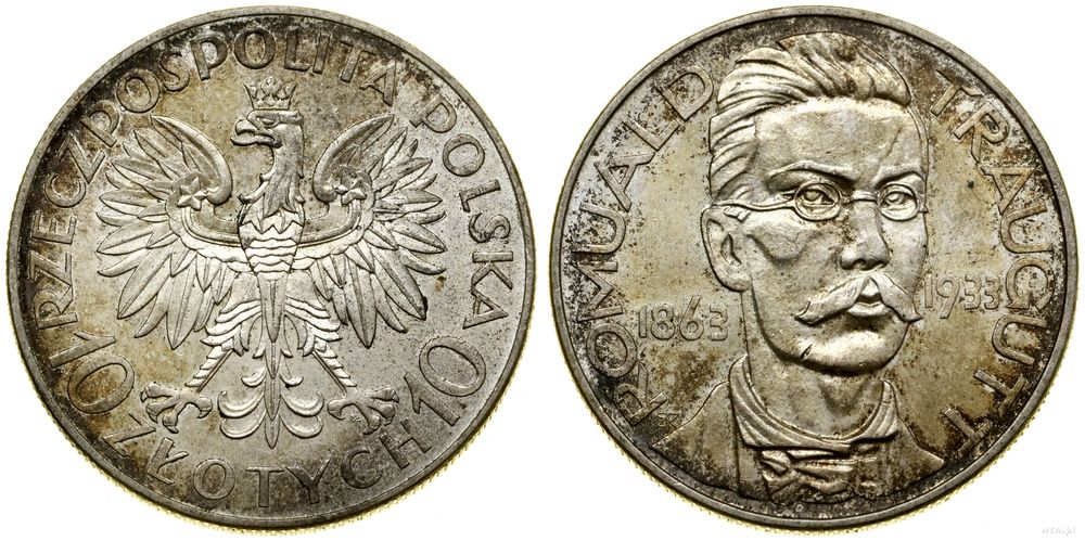 Polska, 10 złotych, 1933
