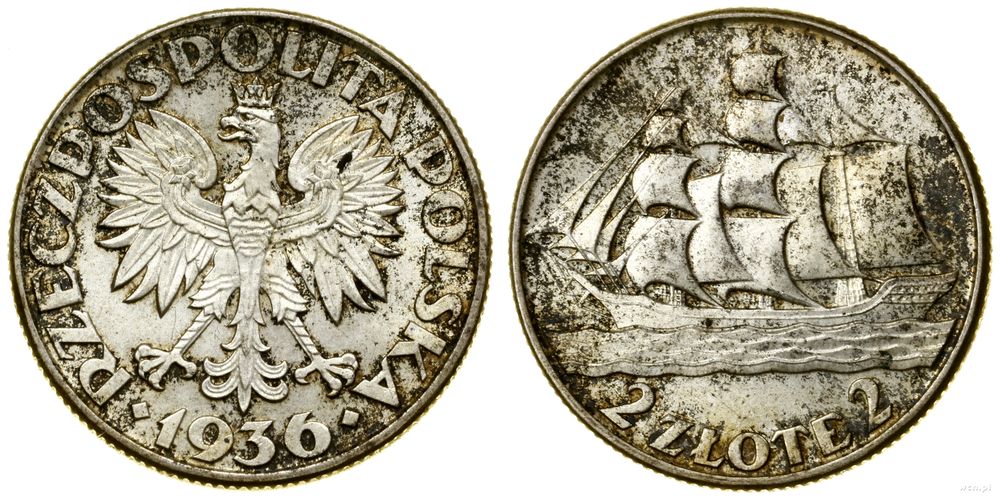 Polska, 2 złote, 1936