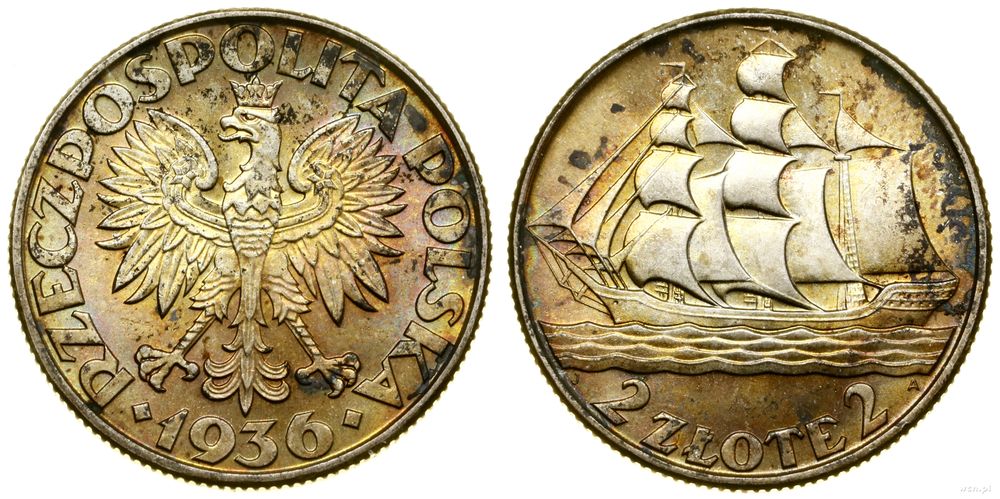 Polska, 2 złote, 1936