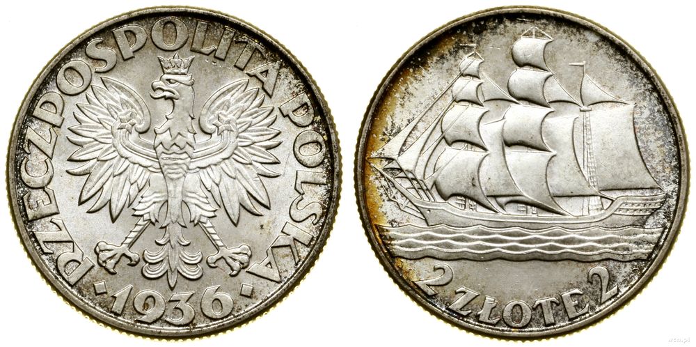 Polska, 2 złote, 1936