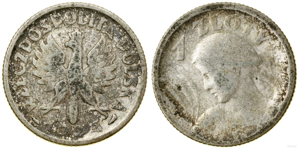 Polska, 1 złoty, 1924