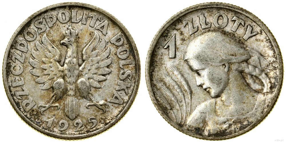 Polska, 1 złoty, 1925