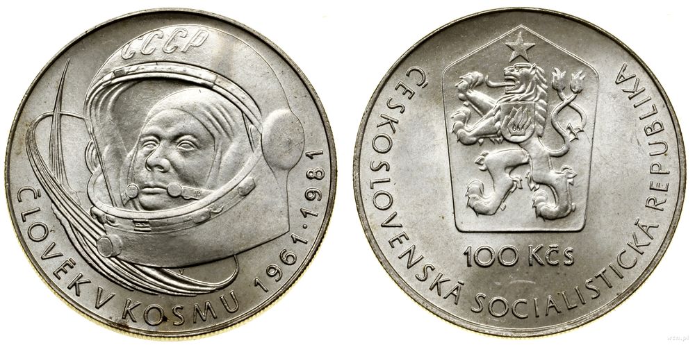 Czechosłowacja, 100 koron, 1981