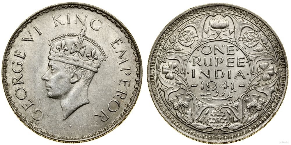 Indie, rupia, 1941