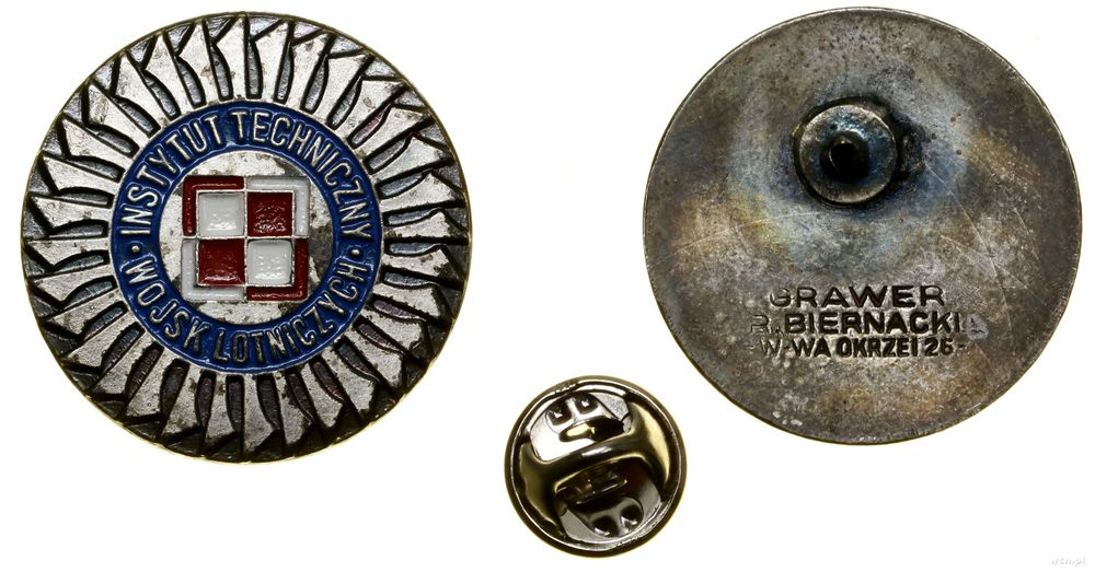 Polska, Instytut Techniczny Wojsk Lotniczych – odznaka, po 1958
