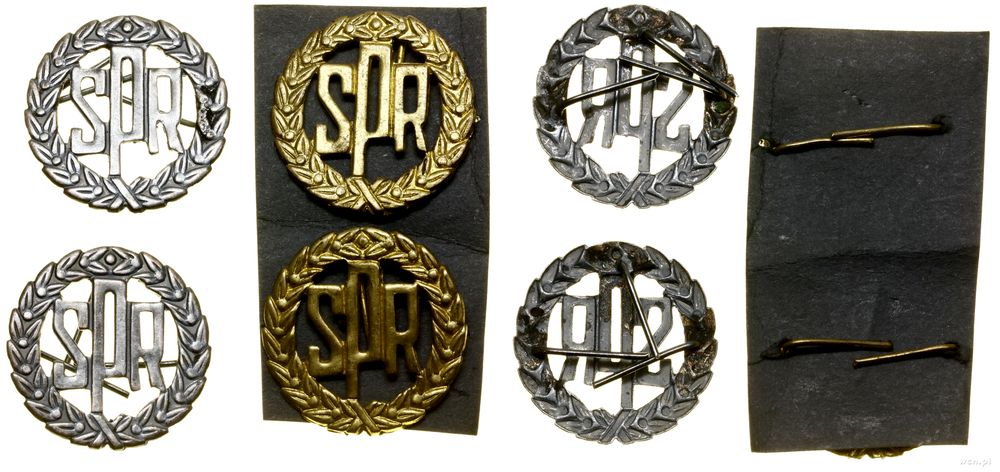 Polska, zestaw 4 oznak, od 1982